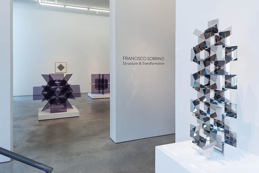 Francisco Sobrino, Structure &amp;amp; Transformation, Installation view, 2014.