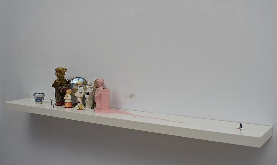 Liliana Porter, Fragment of the Cast, 2012, 75&quot; x 10 1/4&quot;