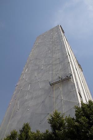 Thomas Glassford, Xipe Totec, 2010, Tlatelolco University Cultural Center (CCUT), UNAM, Mexico City, Mexico
