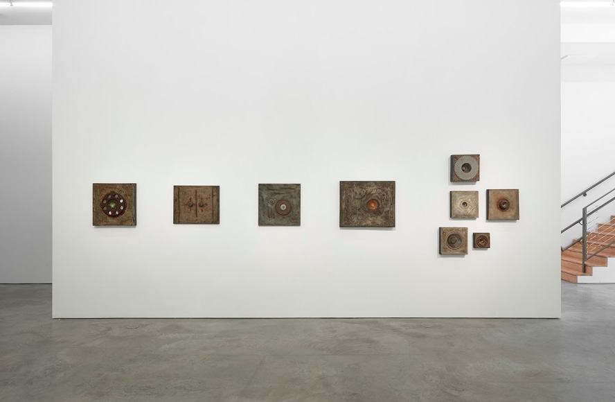 Installation view of Elsa Gramcko: The Invisible Plot of Things at Sicardi Ayers Bacino, 2022.