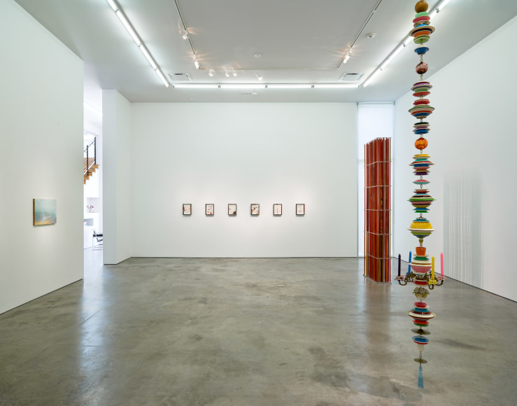 Installation view of Summer Contemporaries at Sicardi | Ayers | Bacino, 2022.