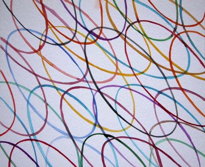 Graciela Hasper, Sin Titulo, [Untitled], 2016. Watercolor on paper, 7 13/16 x 9 13/16 in. (20 x 25 cm.)