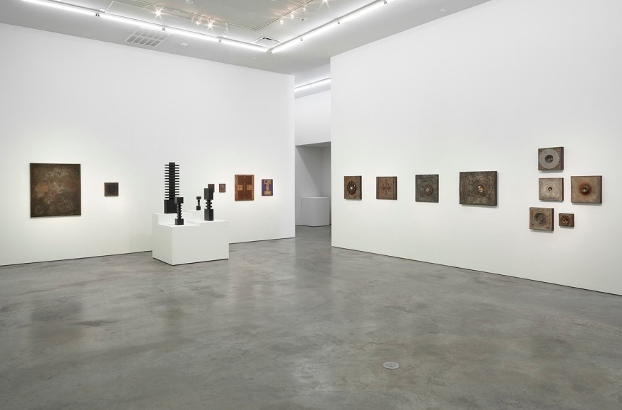 Installation view of Elsa Gramcko: The Invisible Plot of Things at Sicardi Ayers Bacino, 2022.