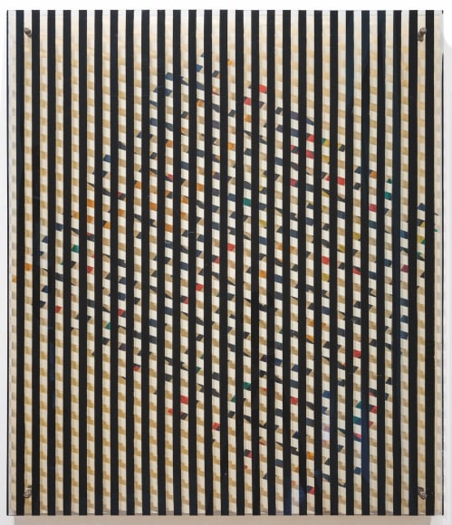 Alejandro Otero, Coloritmo en movimiento 6 [Colorhythm in Motion 6], 1957. Duco on wood and plexiglass, 45 21/32 x 40 15/16 x 4 5/16 in. (116 x 104 x 11 cm.)