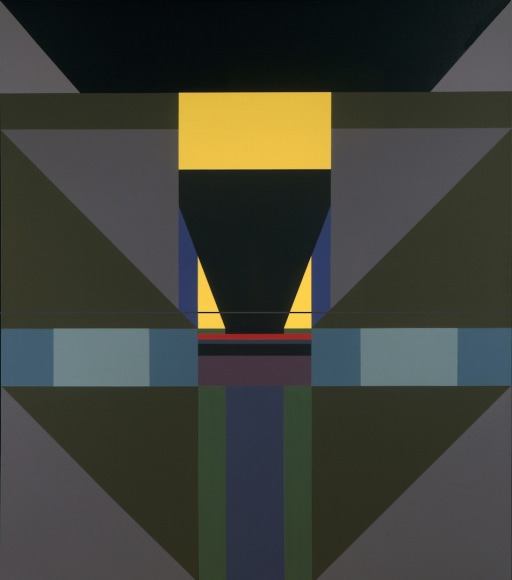 Fanny San&iacute;n, Acrylic No. 1, 1999, 1999,&nbsp;Acrylic on canvas,&nbsp;60 x 52 in.