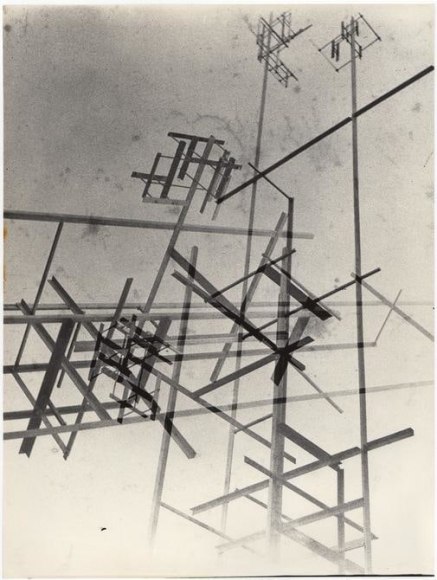 Geraldo de Barros, Sans titre, S&aacute;o Paulo, 1949.  Vintage silver gelatin print, 15 3/8 x 11 13/16 in.