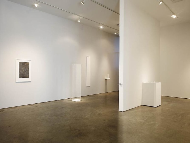 Marco Maggi, Sicardi Gallery installation view, 2008