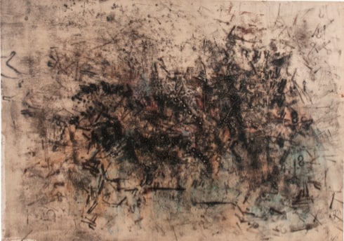 Mercedes Pardo.&nbsp;Untitled, 1963, Monotype on paper, 20 13/16 x 29 1/8 in.