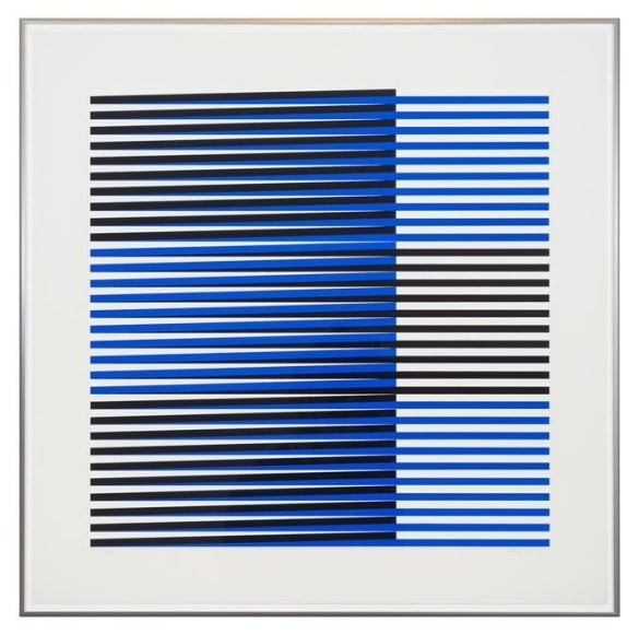 Carlos Cruz-Diez, Couleur additive, 1970-71. Silkscreen portfolio, 30 in. x 30 in. each, ed. 71/200.