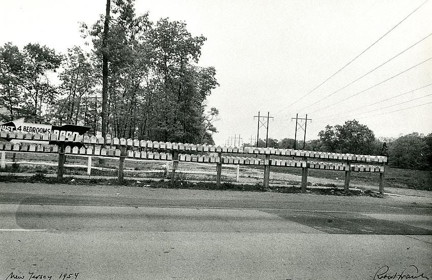 Mailboxes. New Jersey. 1954.