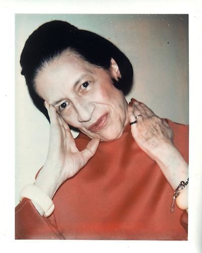 Diana Vreeland.
