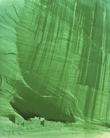 Canyon de Chelly. Chinle, Arizona,  2013, 	37 x 29 inch c-print