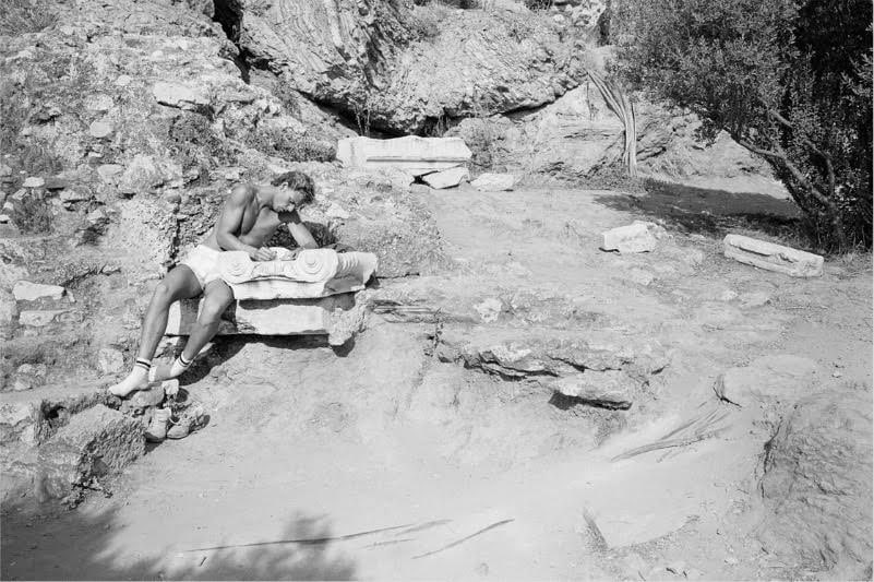 Untitled from “On the Acropolis” 1983 - 1984, 20 x 24 inch silver gelatin print