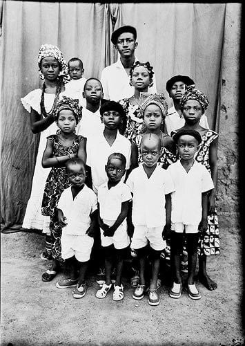 Seydou Keita 24 x 20 inch signed silver gelatin print.