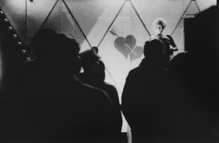 From “Carnival Strippers” 1972 - 1975.  , 	11.5 x 17.5” silver gelatin print