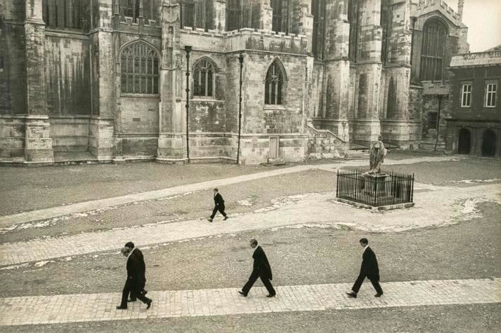 Henri Cartier-Bresson, 	Eton. 1962.