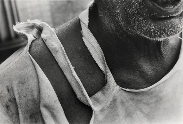 Torn Shirt, 2010, 	16 x 20 inch gelatin silver print