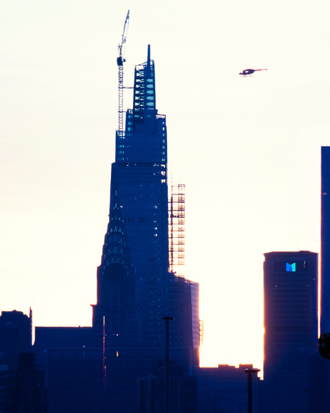 Matthew Porter, Blue Tower, 2020