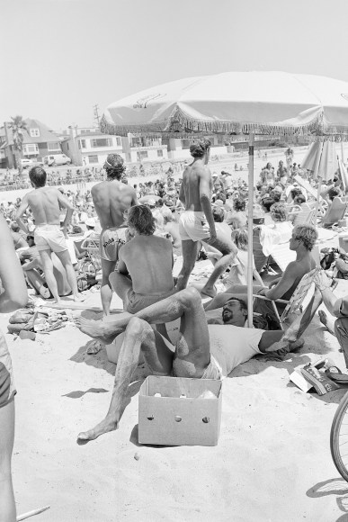 Untitled from “The Beaches, Los Angeles"  1979 - 1982, Only available as a silver gelatin print. Please inquire for more details. 