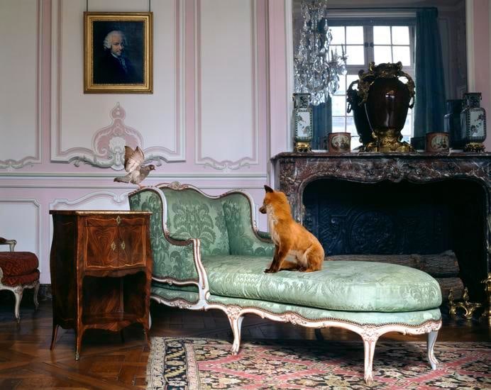 Salon Lilac Louis XV, 2004, 	27 x 35 inch archival pigment print