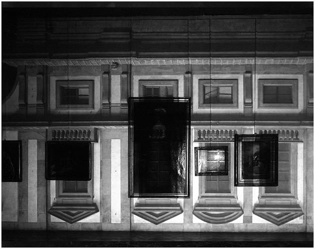 Uffizi Museum Windows, Florence, Italy, 2000.