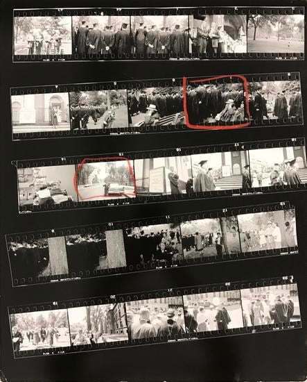 Robert Frank The Americans, Contact Sheet 20 of 81. 1958/2009.
