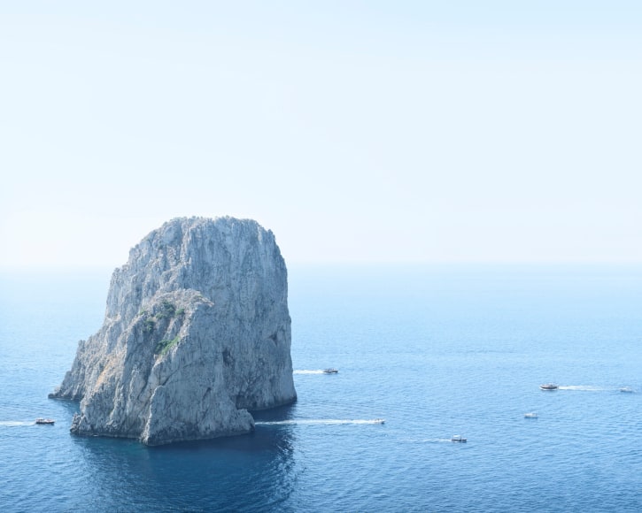 Faraglioni, Capri (vii), 2022, 32 x 40 inch Chromogenic print, Edition of 8