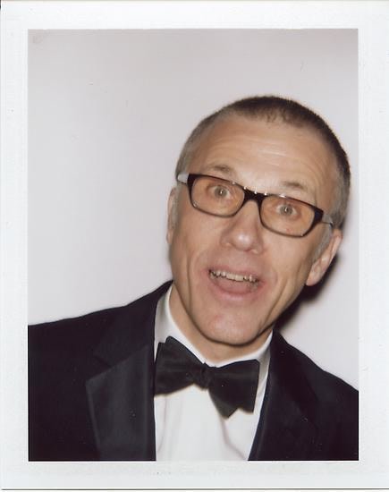 Christopher Waltz, 2013, 	3.5" x 4.25" 