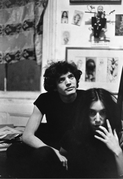 Lloyd Ziff , Robert Mapplethorpe and Patti Smith. 1969 