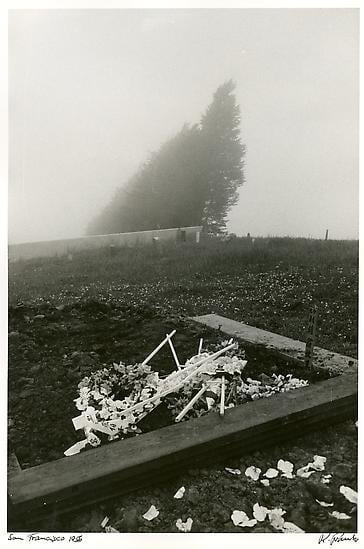 Cemetery. San Francisco. 1956.