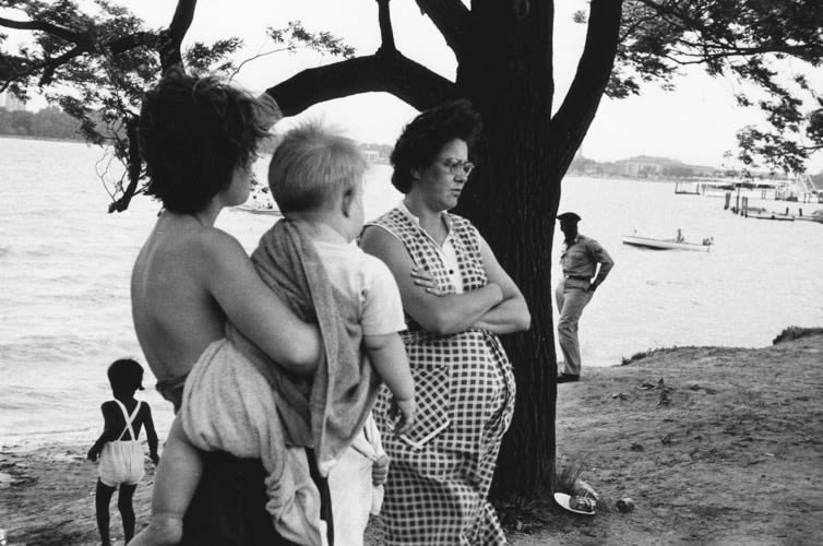Belle Isle, Detroit, 1955, 11 x 14 inch gelatin silver print 