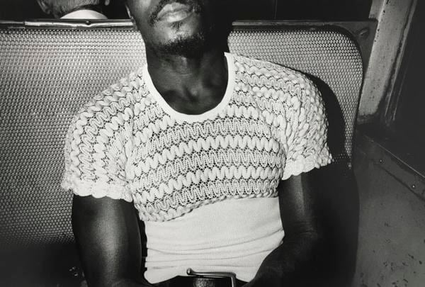 Subway NYC, 1973, 	16 x 20 inch gelatin silver print