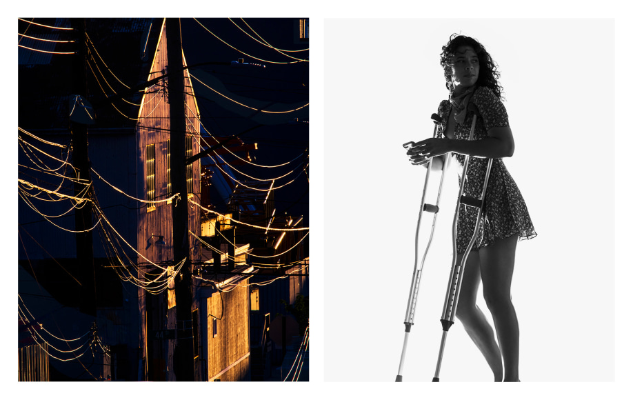Matthew Porter, Left: Tangle, 2020 