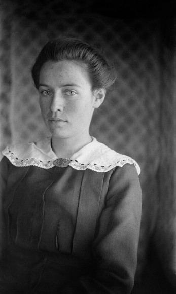 Bess Pantle, 1920, 15 x 12 inch gelatin silver print from the original negative