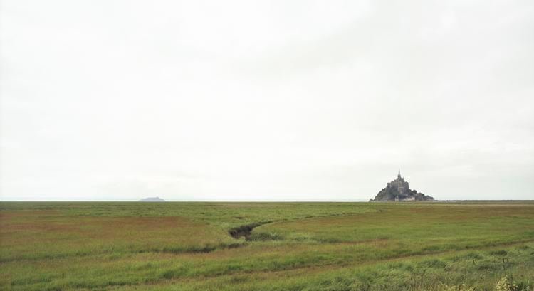 Mont Saint-Michel I, from the series Horizons, 2009, 	12 x 22" C-Print