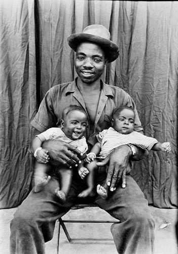 Seydou Keita 24 x 20 inch signed silver gelatin print.