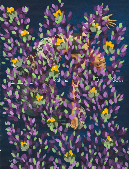 Untitled (FKA Twigs by Tyrone Lebon for Calvin Klein), 2016 , 11.25 x 8.5 inches