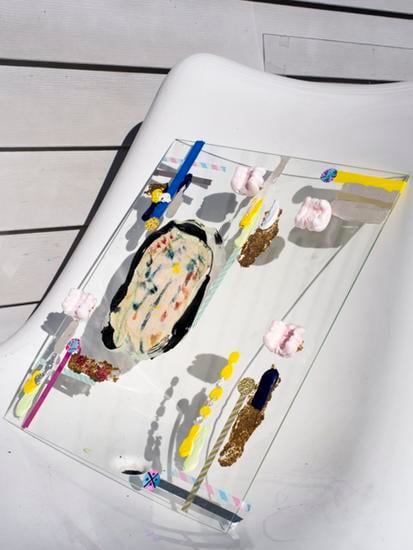  Ye Weon Mary Kim&nbsp;, 	Glass Plate. Untitled, 2015