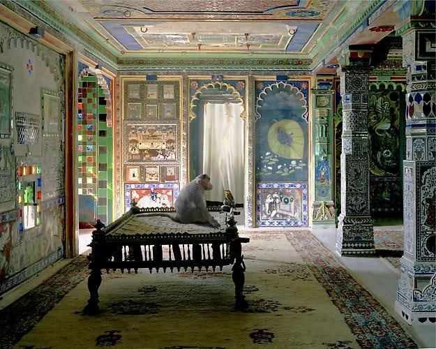 The Private Audience, Aam Khas, Junha Mahal, Dungarpur.