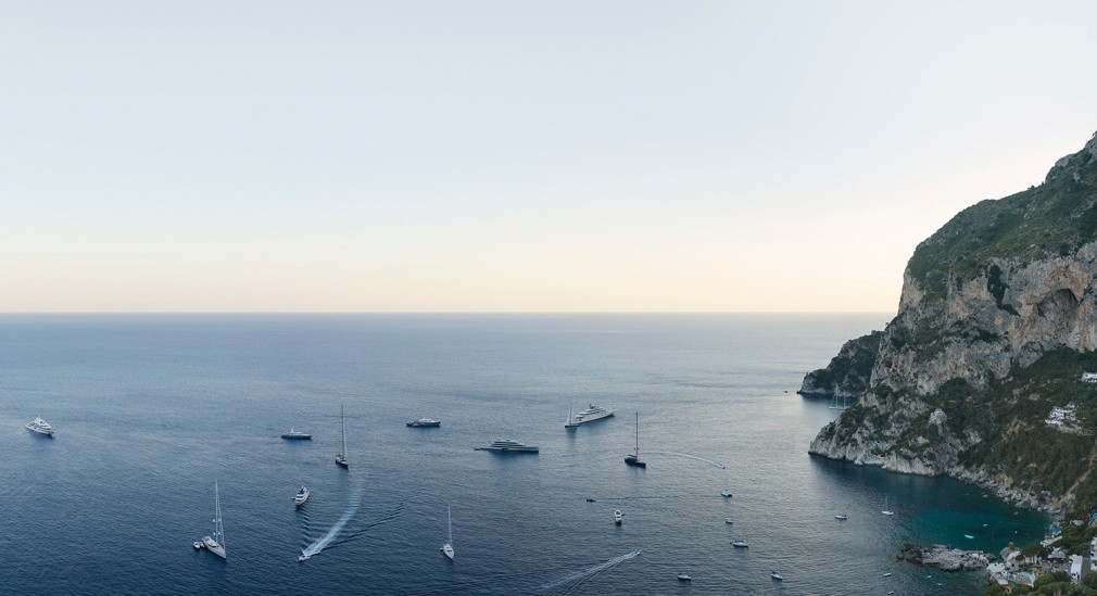 Marina Picolla, Capri, 2016, 35 x 64 inch Chromogenic print, Edition of 4