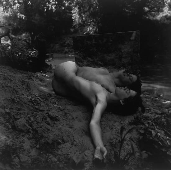 From the series, "Body/Sculptures". 1969-1973, Untitled