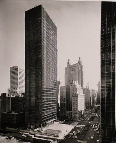 SEAGRAM BUILDING, NEW YORK CITY, 1958