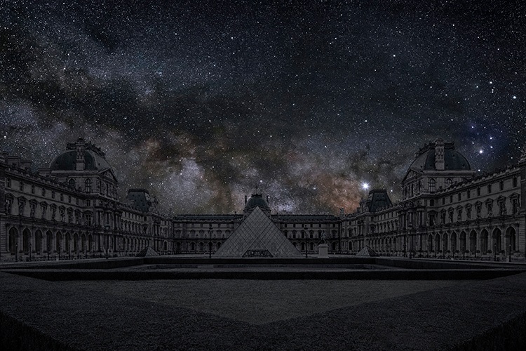 Thierry Cohen , The Louvre, 2019 