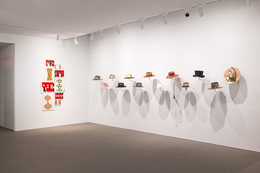Installation shot "Cali Style" - Nick Fouquet wall