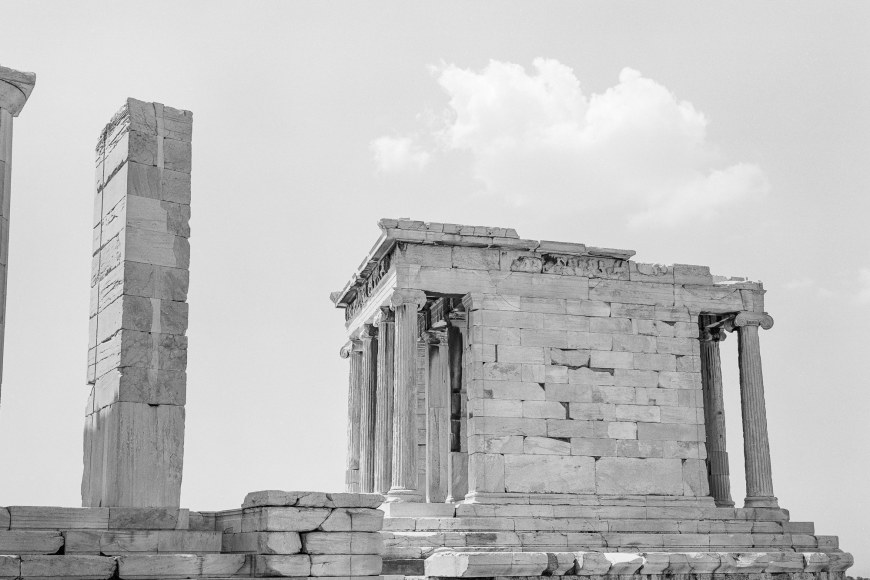 Untitled from “On the Acropolis” 1983 - 1984, 20 x 24 inch silver gelatin print