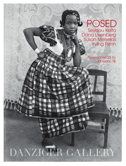 Seydou Keïta Poster for 980 Madison Avenue, 2019, 27 x 21 inches