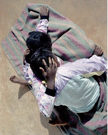 Viviane Sassen. Lilac.  2009.  C-print.  39.4 x 31.5 inches.