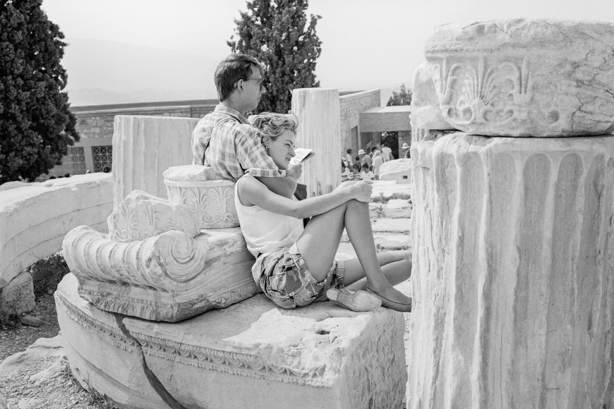 Untitled from “On the Acropolis” 1983 - 1984, 20 x 24 inch silver gelatin print
