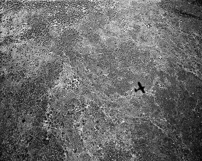 Shadow at 300', 1300 hours, Deep Springs Valley, California;  2001, 	24 x 30 inch pigment print - Edition of 10