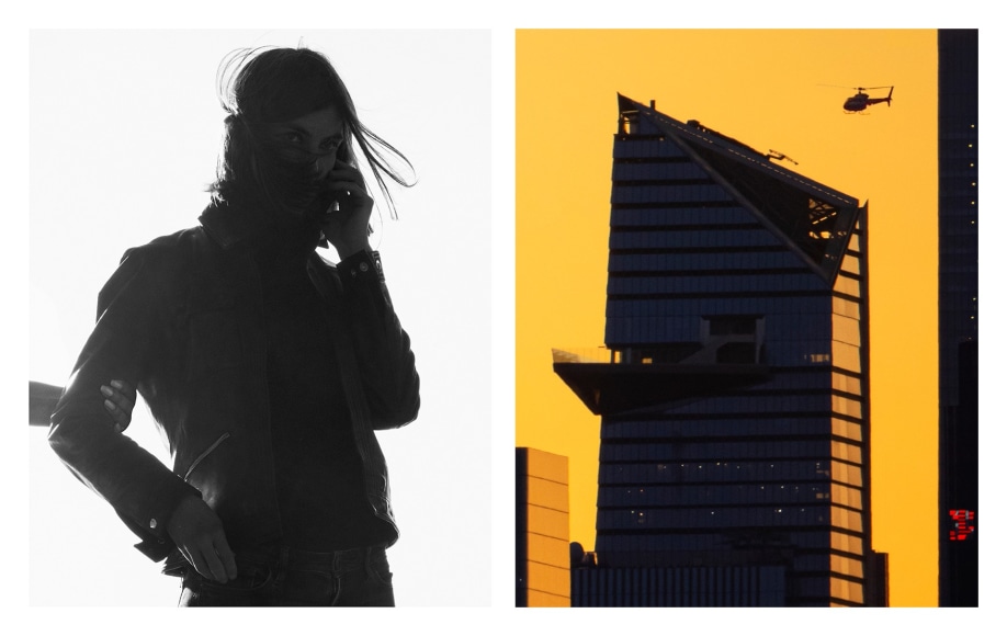 Matthew Porter, Left: Woman W/ Phone, 2020 